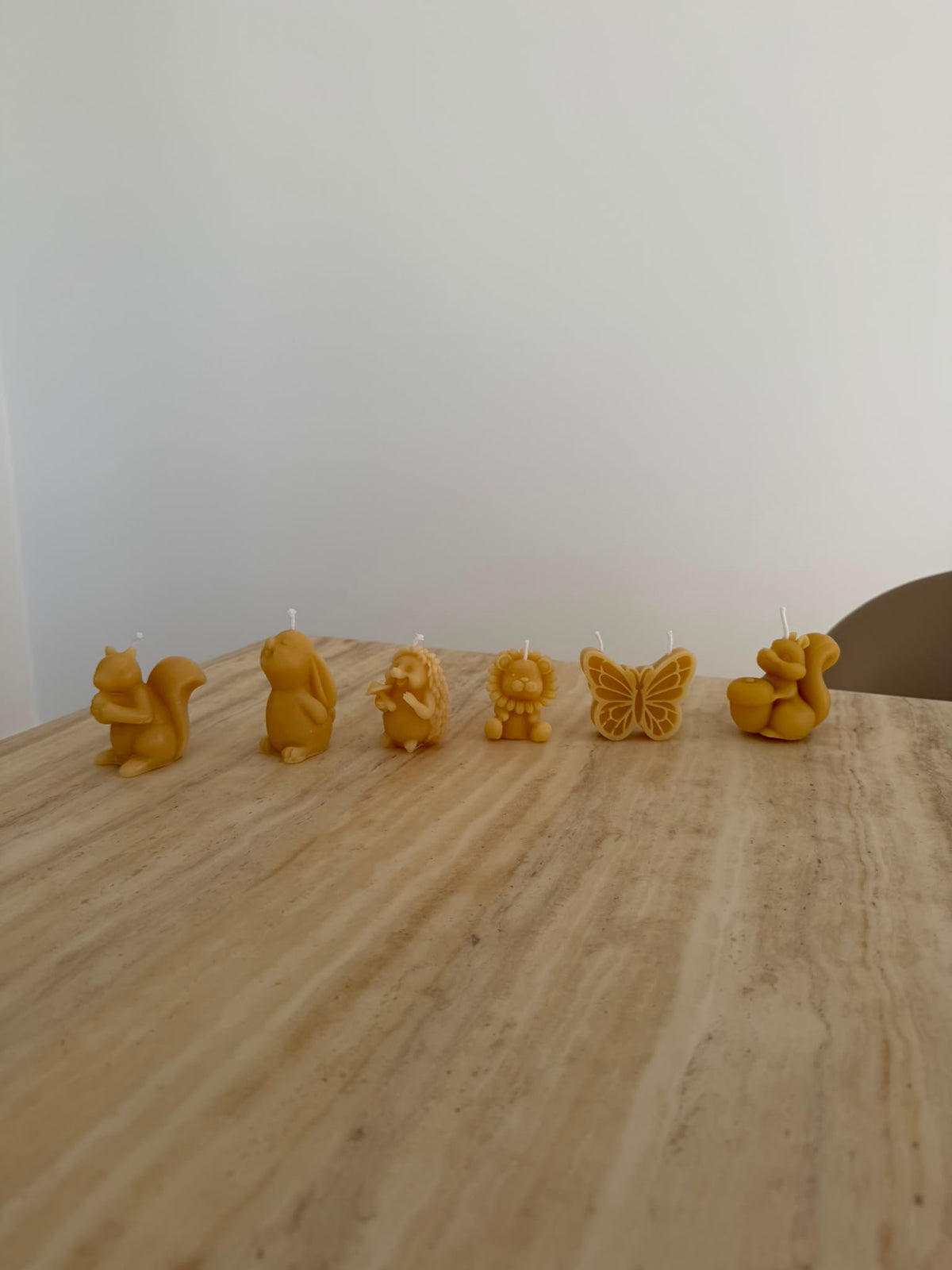 Baby Animal Pure Beeswax Candles