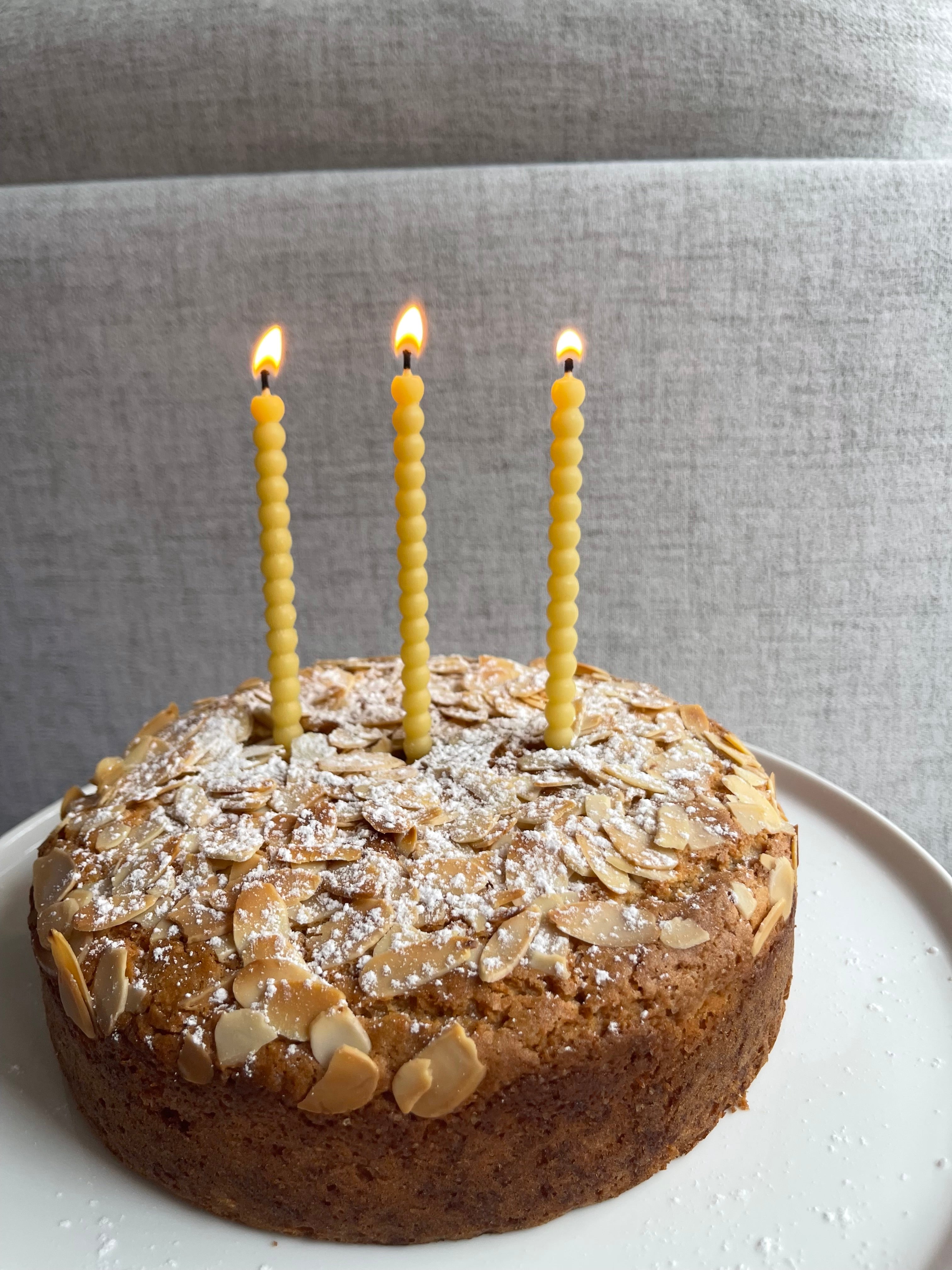 Bubble Beeswax Birthday Celebration Candle - 6 Pack