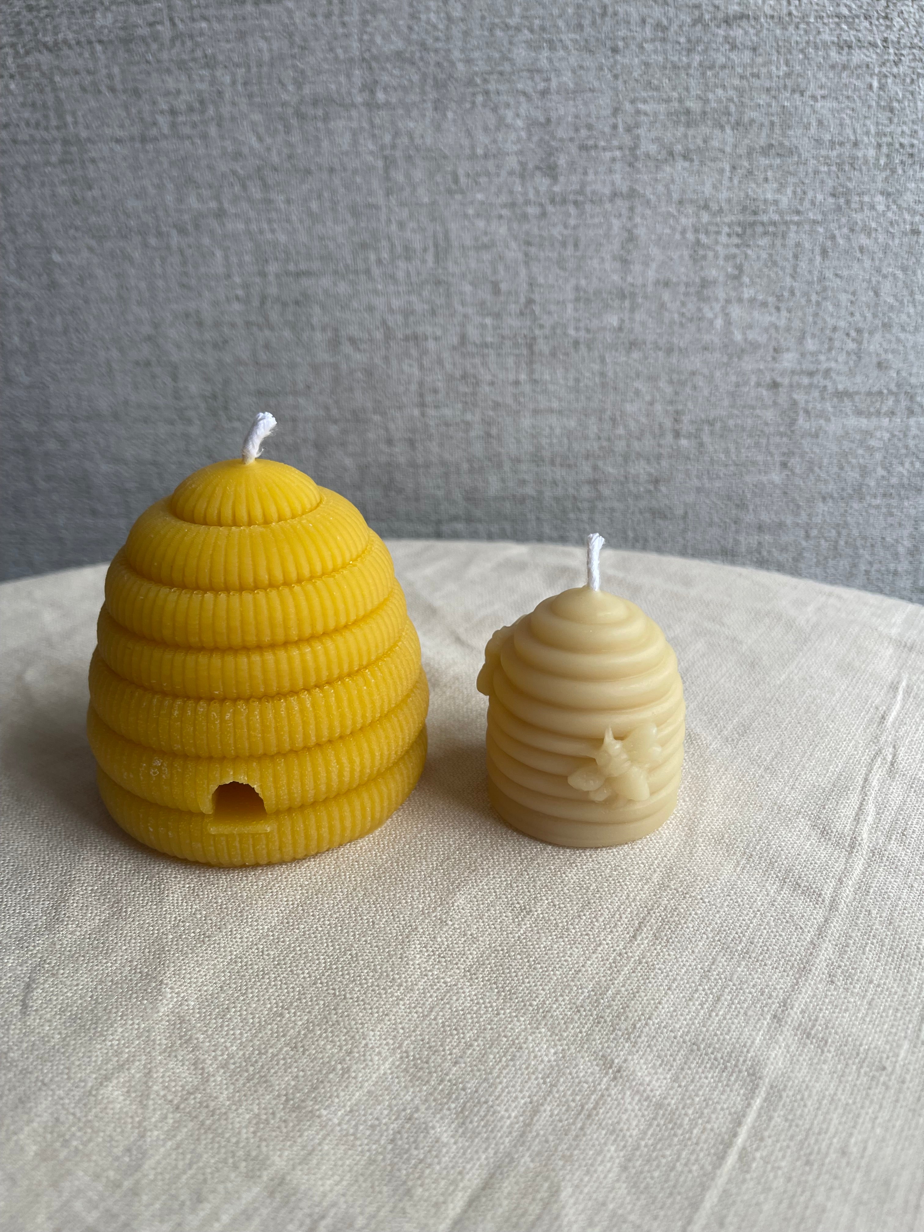 Large Beehive Candle