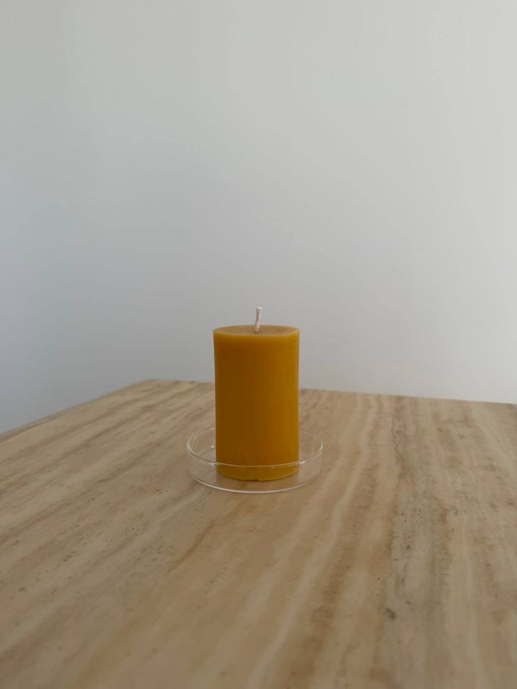 Beeswax Pillar Candle
