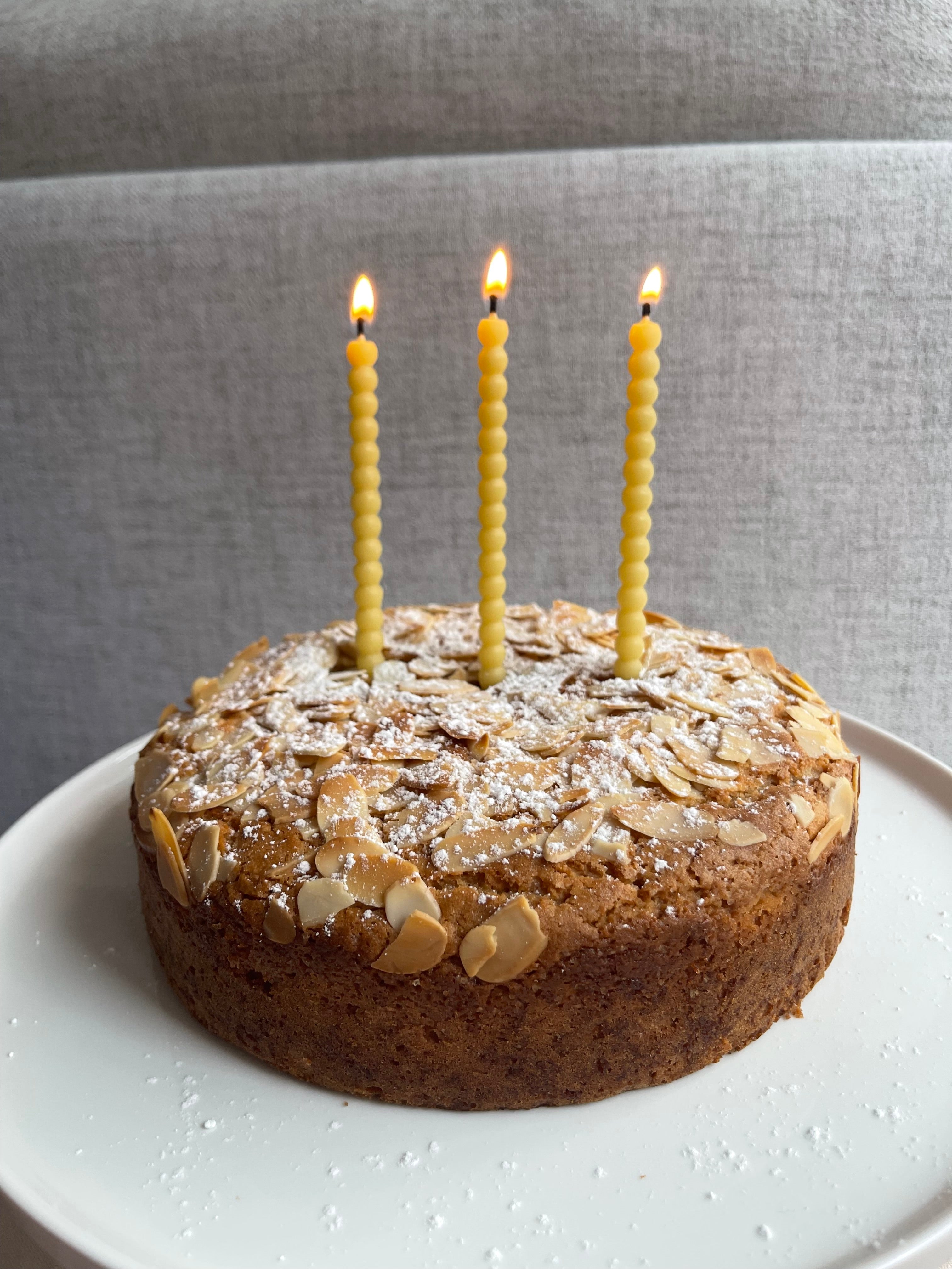 Bubble Beeswax Birthday Celebration Candle - 6 Pack