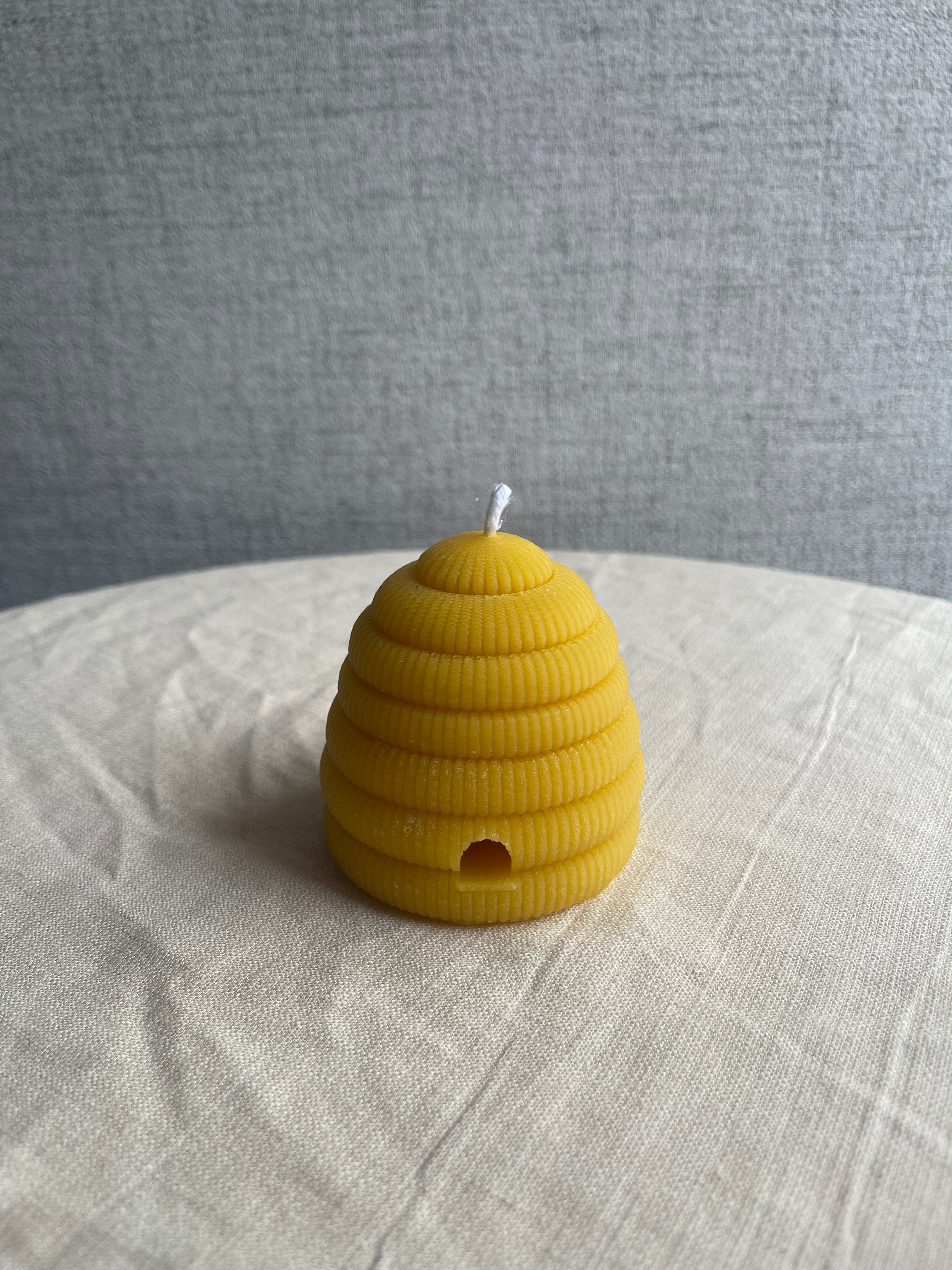 Large Beehive Candle