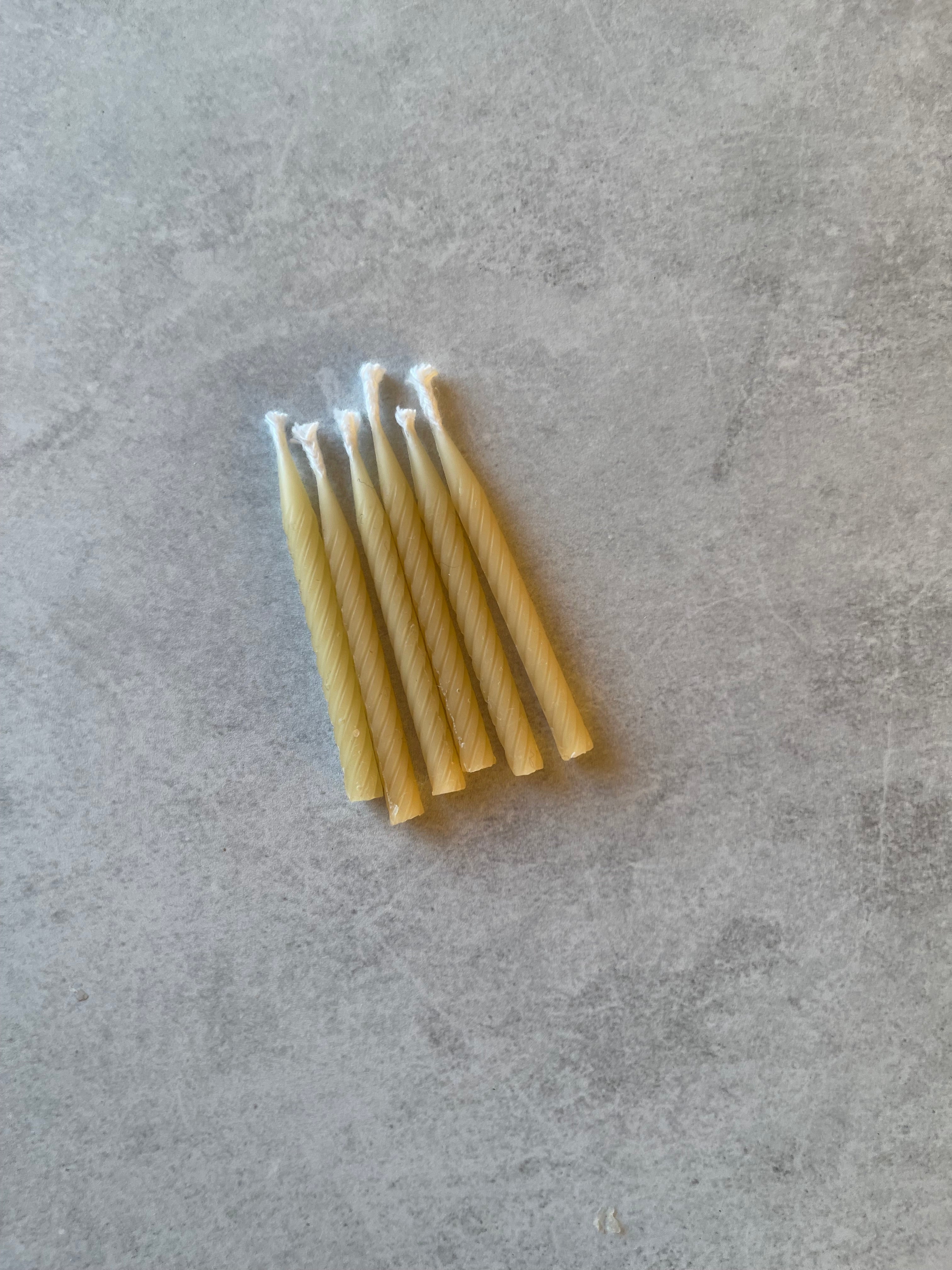 Small Spiral Birthday Candles