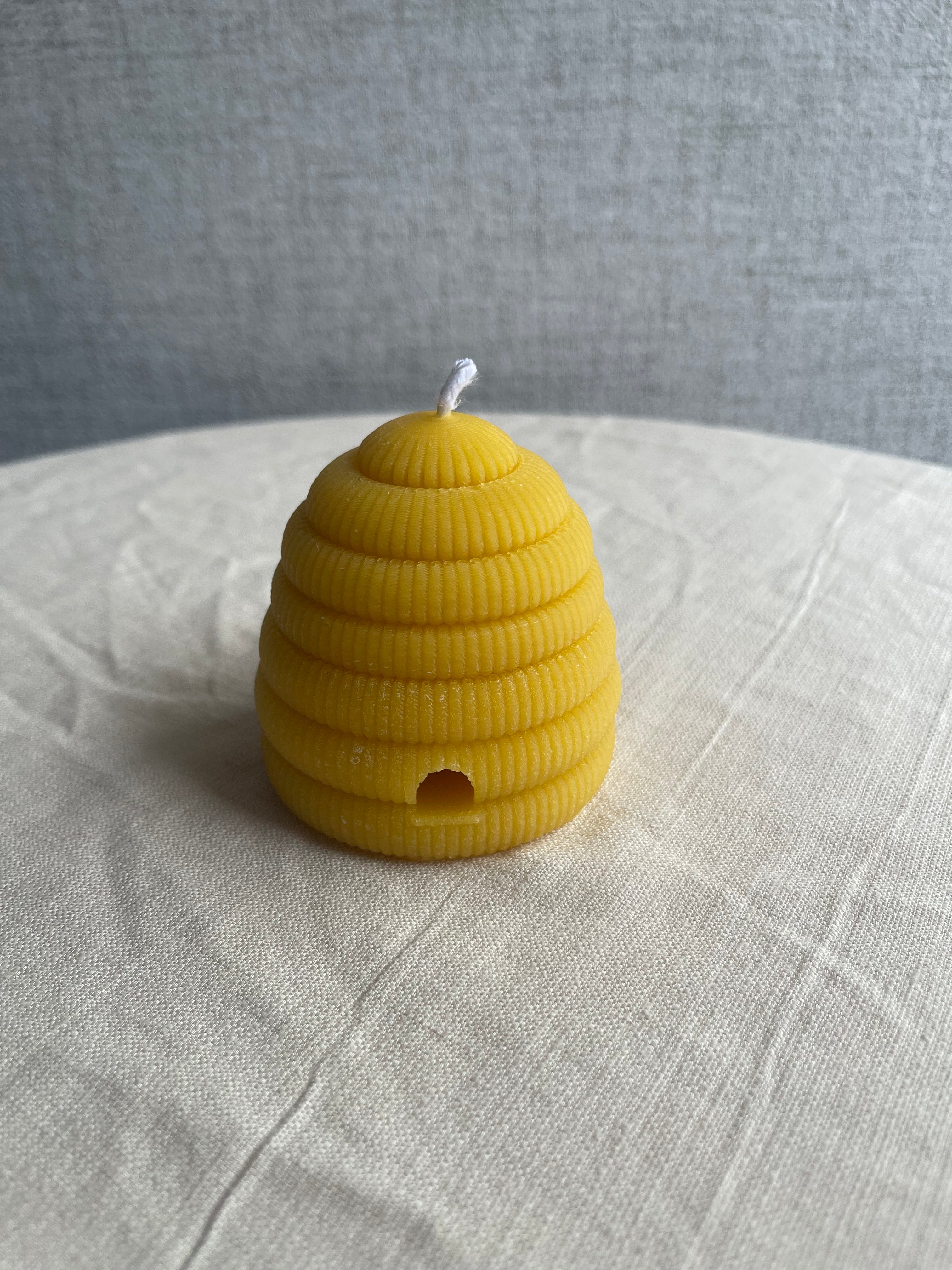 Large Beehive Candle