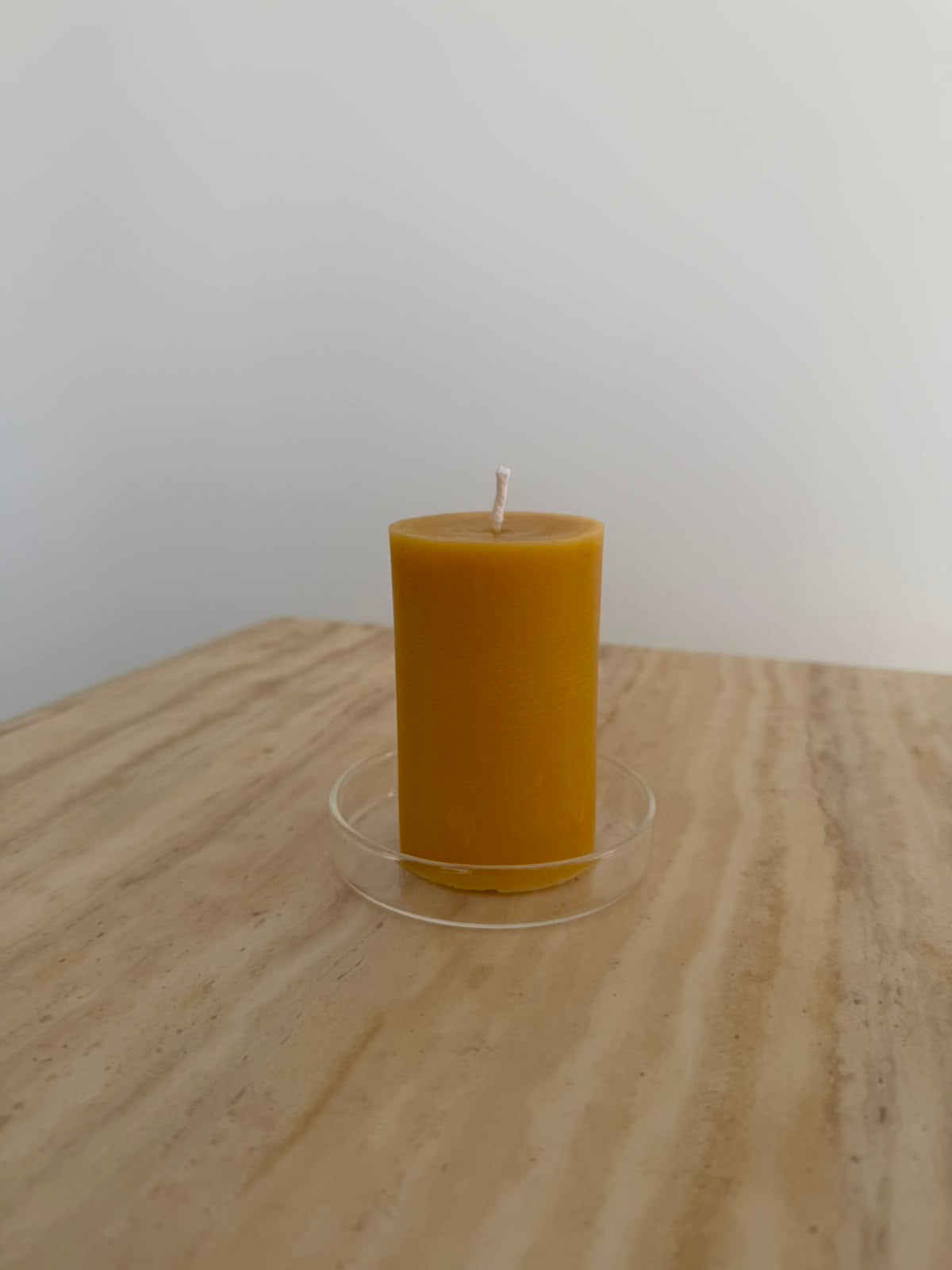 Beeswax Pillar Candle
