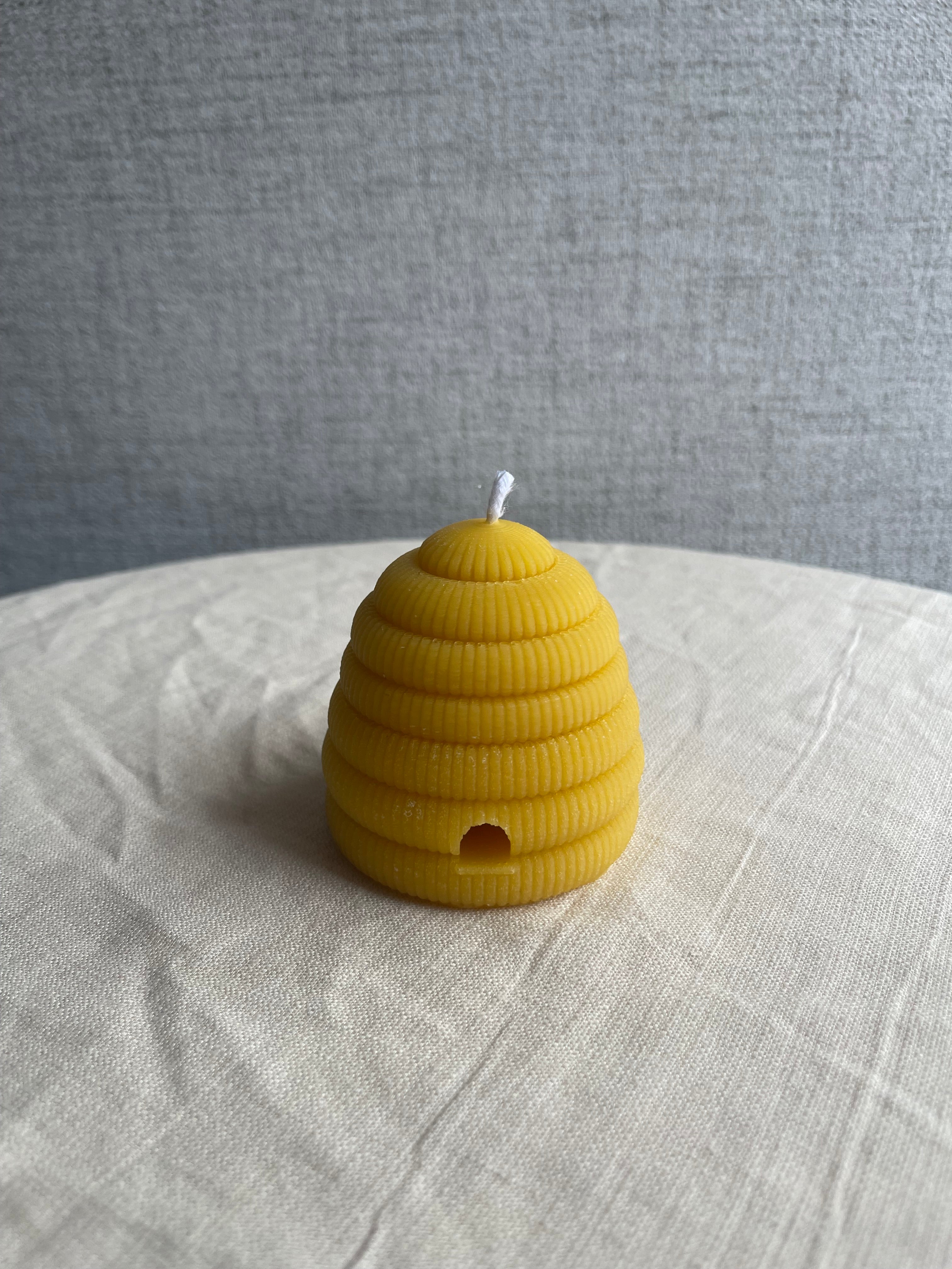 Large Beehive Candle