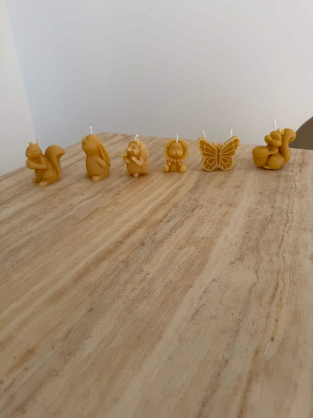 Baby Animal Pure Beeswax Candles