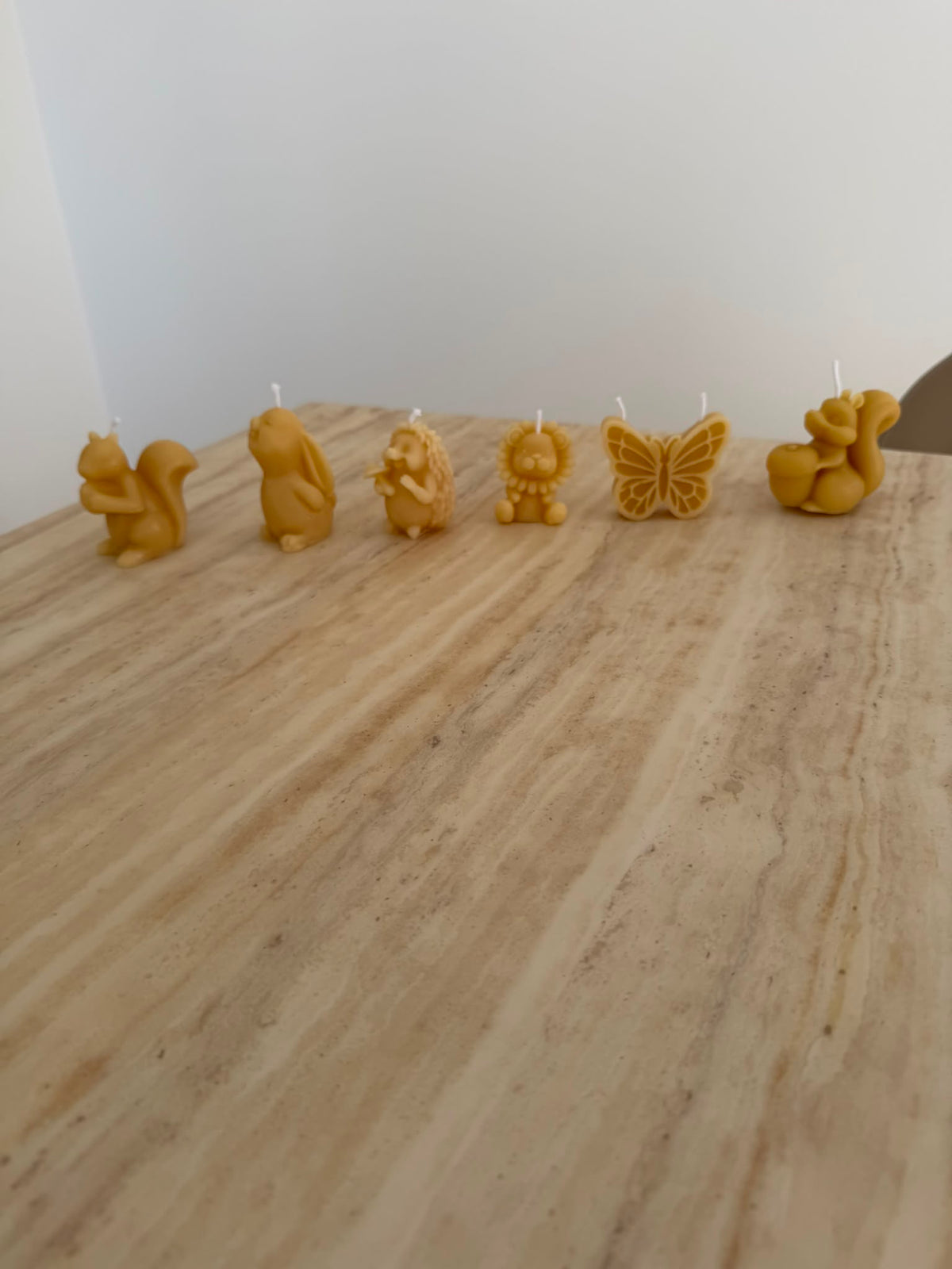 Baby Animal Pure Beeswax Candles