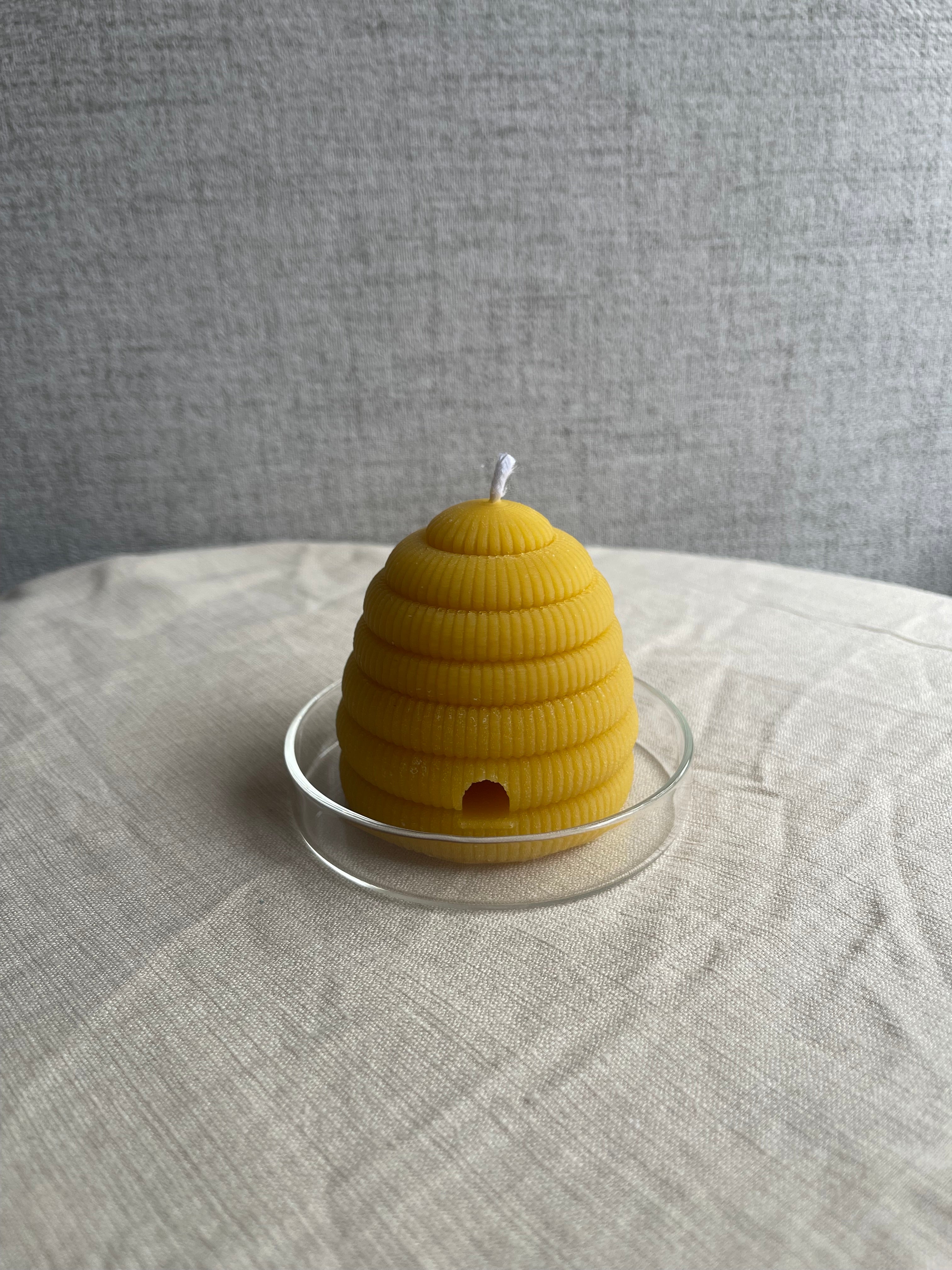 Large Beehive Candle