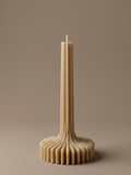 Fluted Spire Sculptural Candle